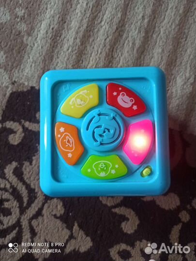 Музыкальный BabyGO кубик интерактивный