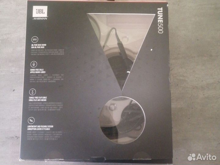 Наушники jbl t 500