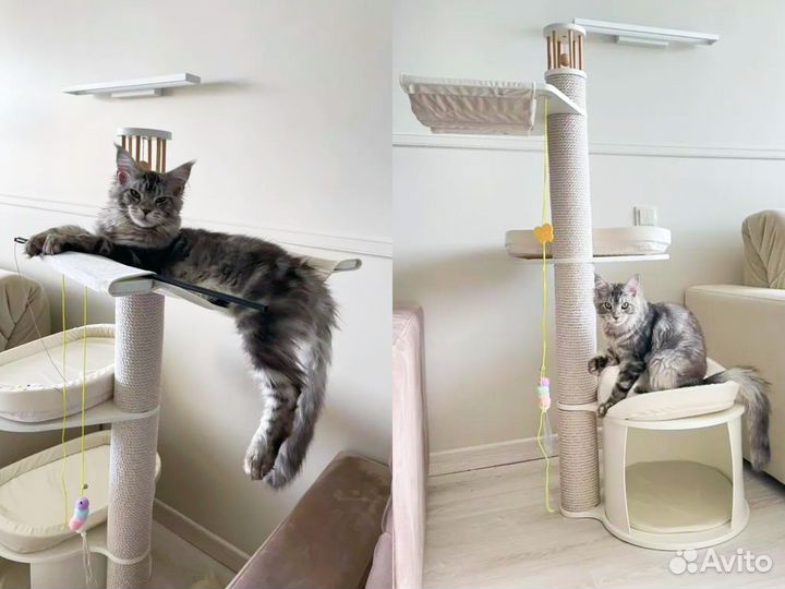 Когтеточка домик для кошки