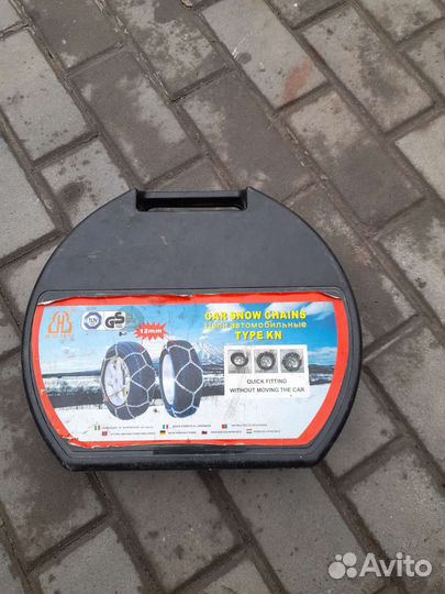Цепи противоскольжения на колеса легкового авто
