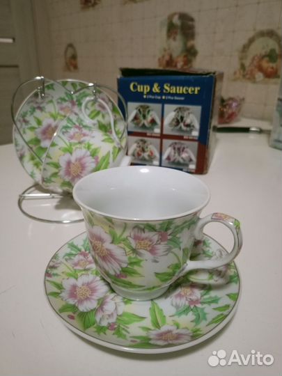 Чайный набор на подставке