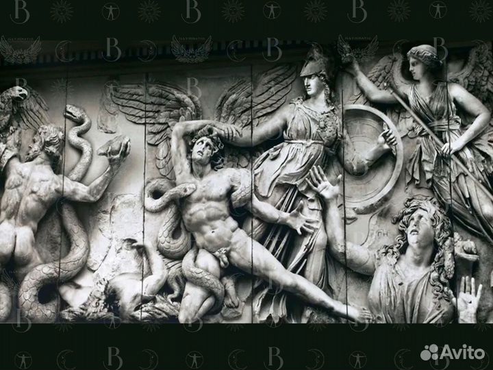 Барельеф Пергамский 4/2м