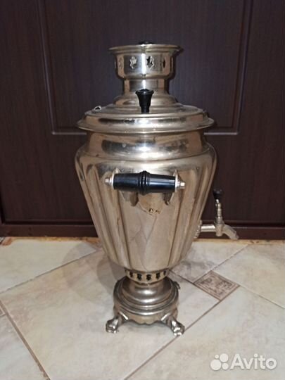 Самовар на дровах углях Новый СССР Тула 5 л