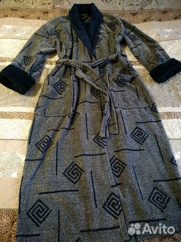 Халат мужской махровый