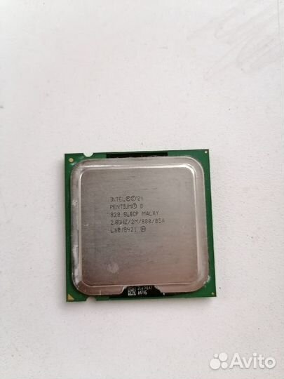 Intel Pentium D 820