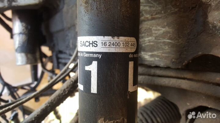 Стойка передняя левая гидро ABC w220 mercedes