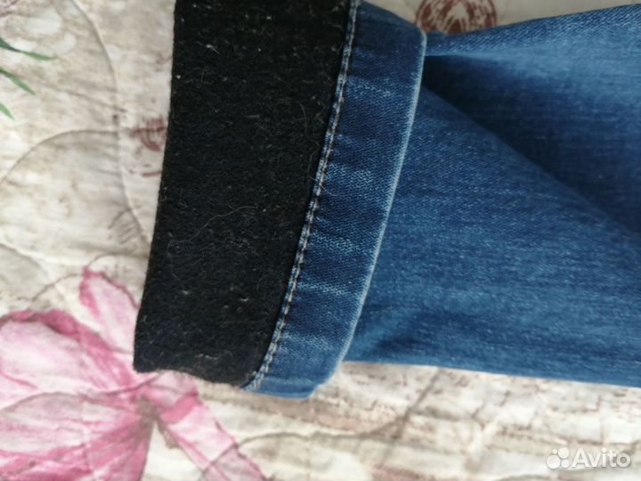 Джинсы утепленные