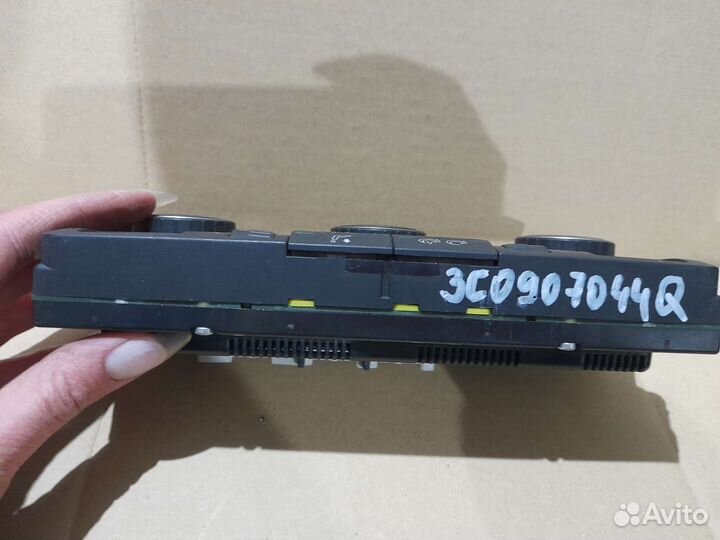 Блок управления печкой volkswagen passat б6