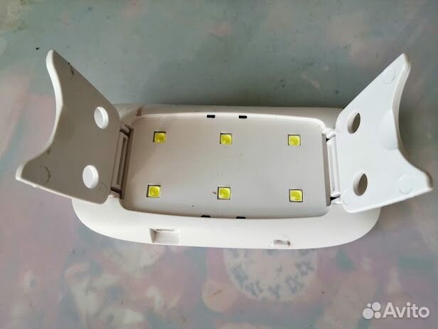 LED лампа для полимеризации гель-лака Sun Mini