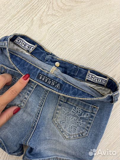 Джинсовые шорты guess