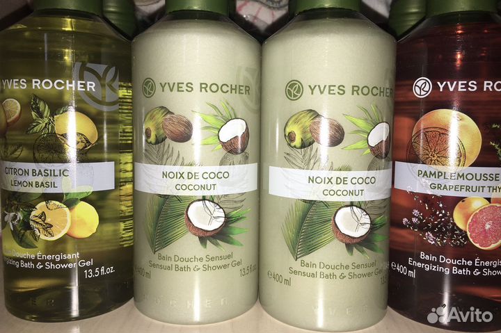 Гель для душа, жидкое мыло Ив Роше