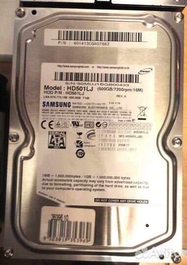 Жесткий диск 1tb, 500gb, 80gb, SSD, HDD