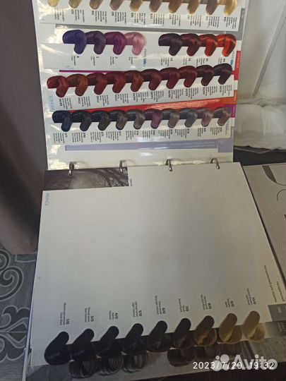 Палитра красок для волос