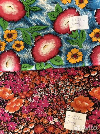 Ткани хб СССР ситец и батист