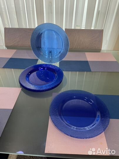 Бокалы и тарелки Гусь-Хрустальный