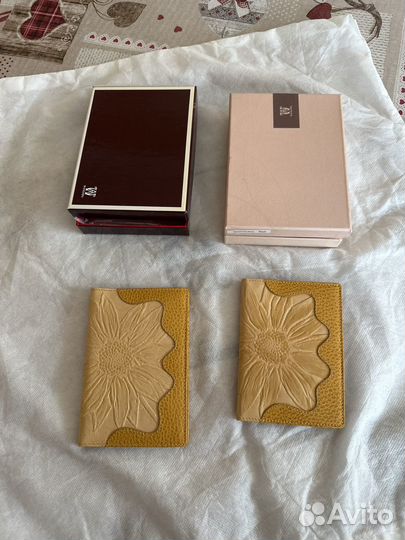 Обложка для паспорта и визитница