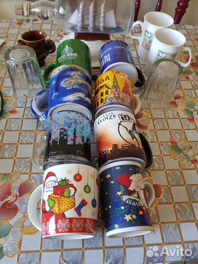 Кружка сувенирная,набор посуды