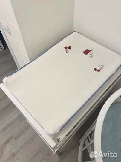 Матрас на пеленальный столик IKEA (+два чехла)