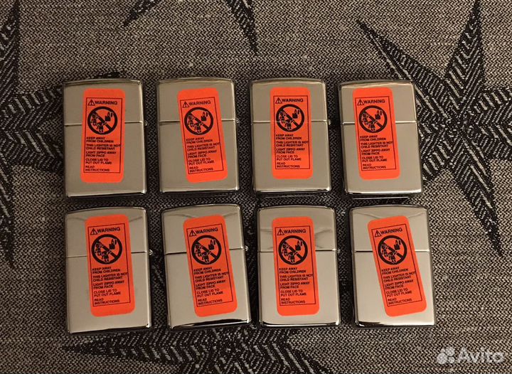 Zippo Barrett Smythe zodiac хром 8 шт 1998 г