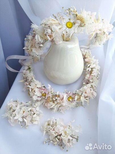Венок из сухоцветов