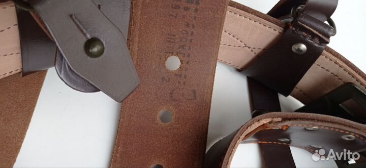 Полевой ремень с портупеей генерала СССР