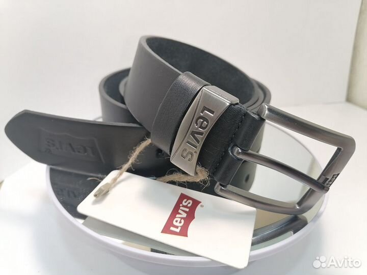 Новый ремень Levis из натуральной воловьей кожи