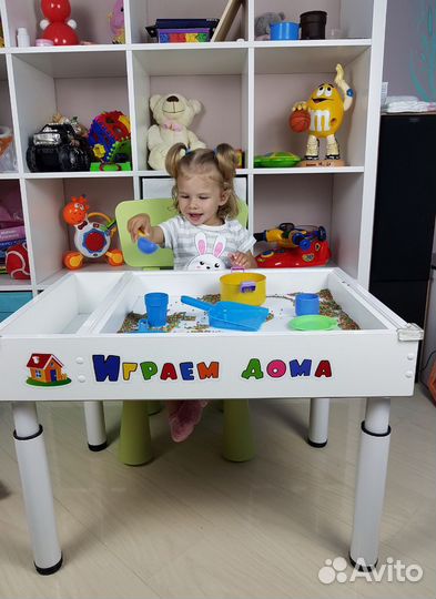 Детский столик, световая песочница
