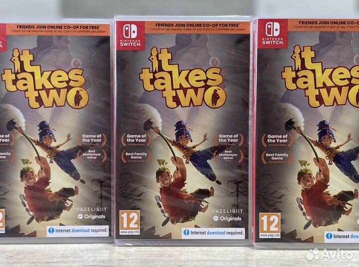 IT Takes Two (Новый Картридж) Nintendo Switch