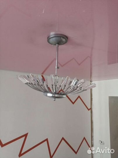 Роскошная люстра хрусталь Германия