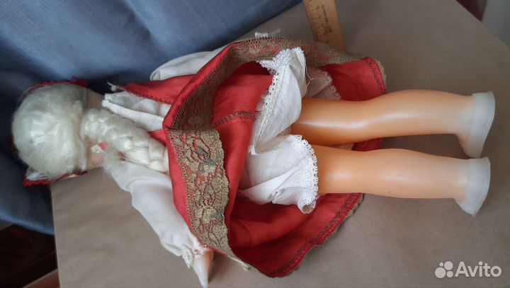 Кукла СССР паричковая Ивановская Алёнушка