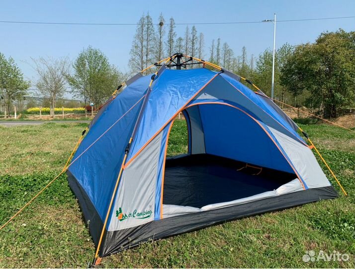 Палатка туристическая 3 местная автоматическая