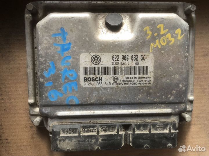 Touareg 1 эбу двс 3.2 литра