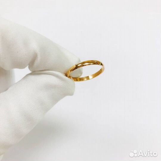 Обручальное кольцо 585 17 размер