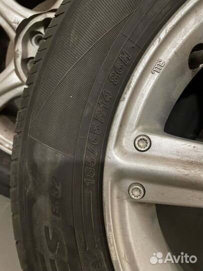 Колеса в сборе Yokohama 185/65 r 14 (4х100)