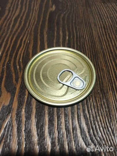 Жестяная банка N 9 для консервирования