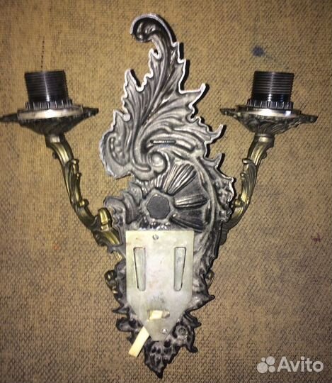 Подсвечник бронза