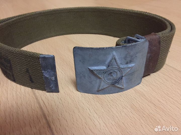 Солдатский полевой ремень образца ВОВ