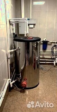 Водонагреватель косвенник бойлер нагрева 100л наст