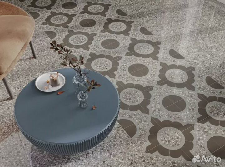 Керамогранит SG653622R Бричиола черный лаппатированный обрезной 60x60