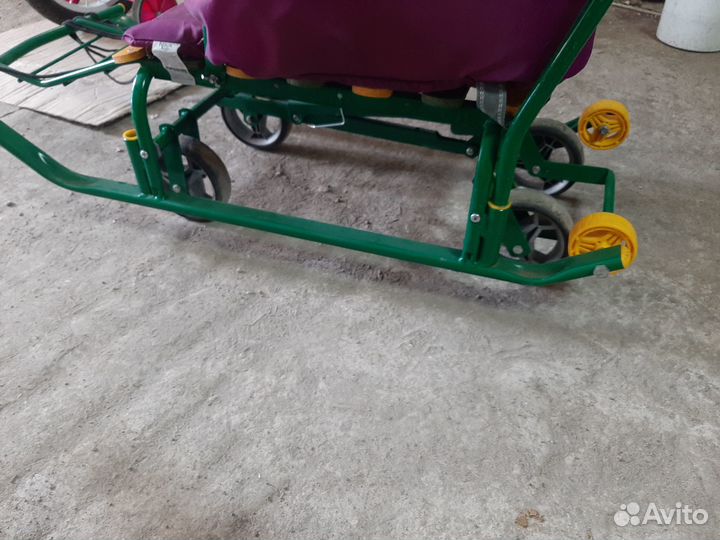 Сани с шасси