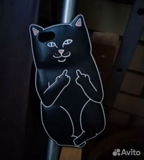 Чехол на iPhone 6Банан,кошка на 7