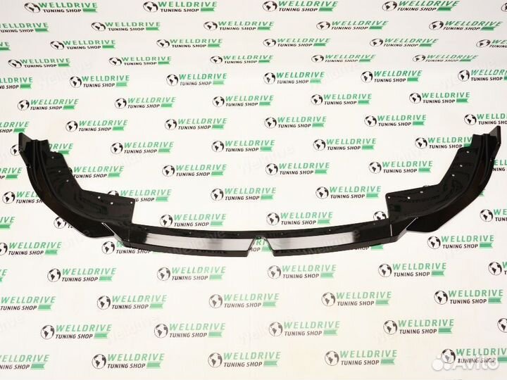 Сплиттер BMW 3 G20 M-Performance LCI черный
