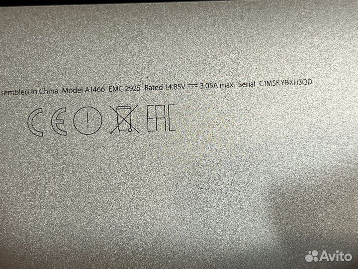 Apple MacBook Air 13 2015 8гб идеальная батарея