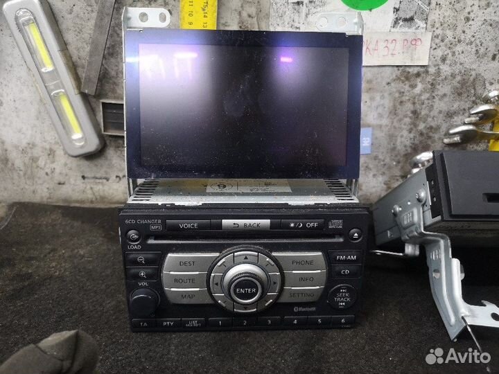 Магнитола, дисплей, CD-ченджер Х-Трейл Т31
