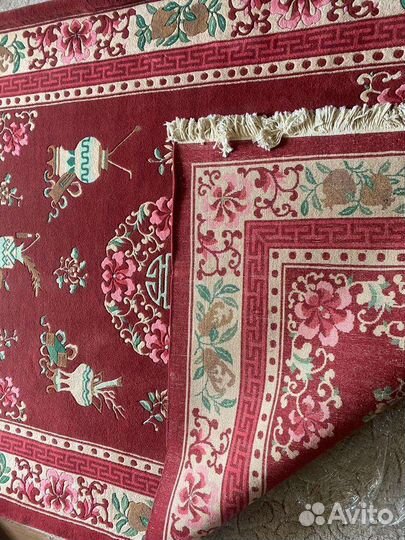 Ковер вьетнамский ручной работы эпохи СССР