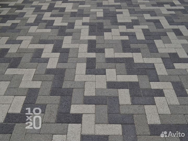 Тротуарная плитка, бордюры от производителя