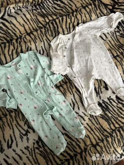 Вещи для новорожденных пакетом 56-62