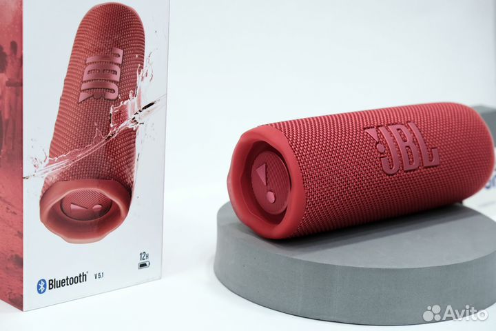 Портативная колонка JBL Flip 6 Красная