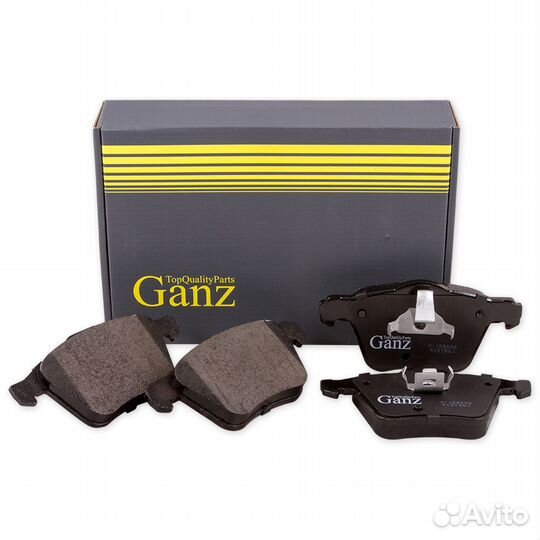 Колодки передние volvo XC90 17' ganz GIJ09058