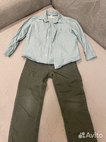 Продам рубашку и брюки на мальчика hm 122 см